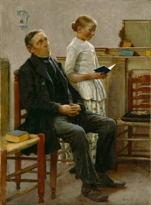 Vespers by Gari Melchers Oil Painting