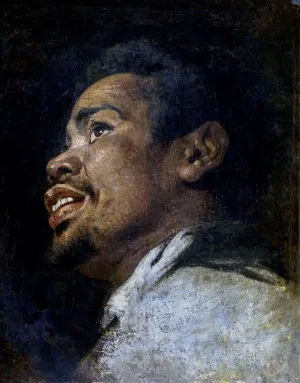 The Head of a Young Moor by Gaspar De Crayer Oil Painting