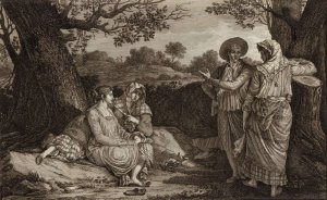 The Costumes of the Inhabitants of Manila by Gaspard Duche De Vancy Oil Painting