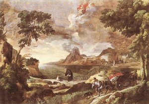 Landscape with St Augustine and the Mystery