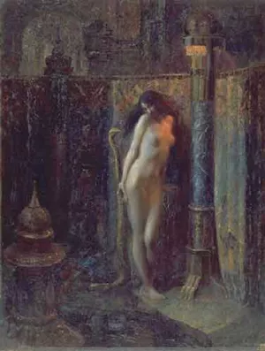 Salammbo by Gaston Bussiere Oil Painting