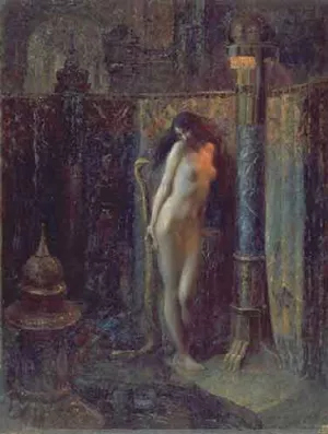 Salammbo Oil painting by Gaston Bussiere