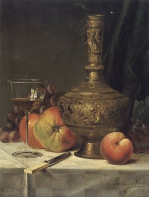 Still Life 1 by Gaston Derval Oil Painting