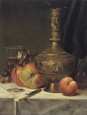 Still Life 1 by Gaston Derval - Oil Painting Reproduction