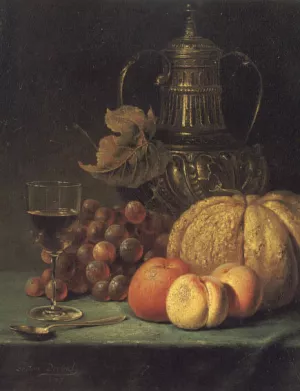 Still Life 2 by Gaston Derval Oil Painting