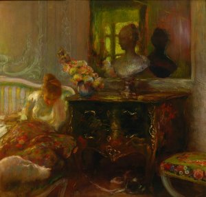 L'apres-Midi by Gaston La Touche Oil Painting