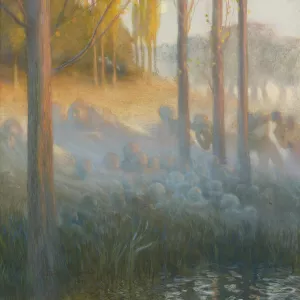 Spirits Of The Night by Gaston La Touche Oil Painting