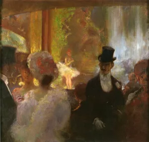 Without Title by Gaston La Touche - Oil Painting Reproduction