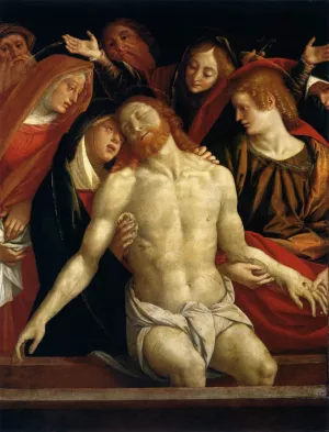 Lamentation of Christ by Gaudenzio Ferrari - Oil Painting Reproduction