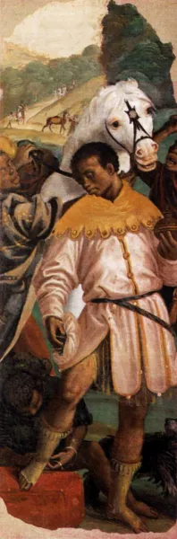 The Moor King Oil painting by Gaudenzio Ferrari