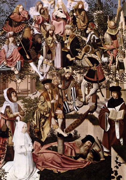 The Tree of Jesse by Geertgen Tot Sint Jans - Hand-Painted Oil Painting Reproduction