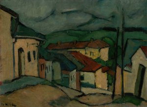 Zaber z Levoce by Gejza Schiller Oil Painting
