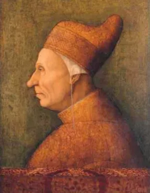 Doge Niccola Marcello painting by Gentile Bellini
