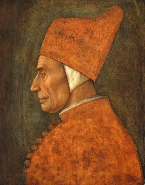 Portrait of a Doge Oil painting by Gentile Bellini