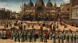 Procession in Piazza S. Marco