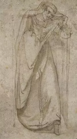 Standing Woman painting by Gentile Bellini