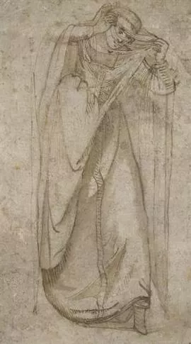Standing Woman Oil painting by Gentile Bellini