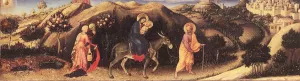 Rest During the Flight into Egypt by Gentile Da Fabriano Oil Painting