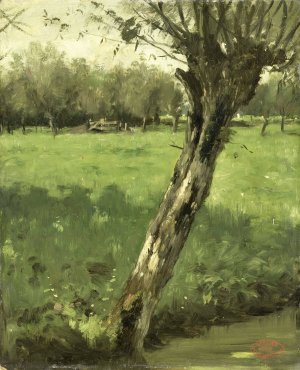 The Willow by Geo Poggenbeek Oil Painting