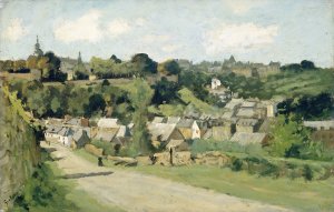View of Dinant by Geo Poggenbeek Oil Painting