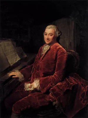 Joachim Ulrich Giese Oil painting by Georg David Matthieu