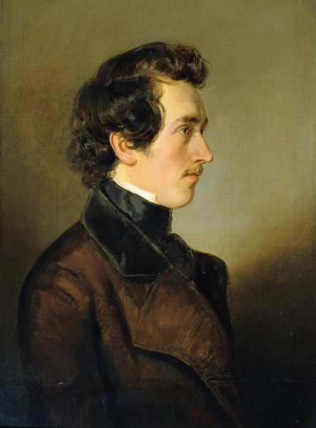 Der Maler Leopold Brunner d. Jungere  by Georg Decker - Hand-Painted Oil Painting Reproduction