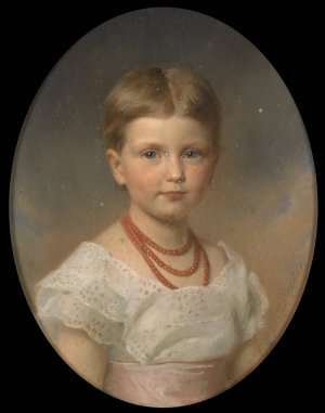 Erzherzogin Louise by Georg Decker Oil Painting