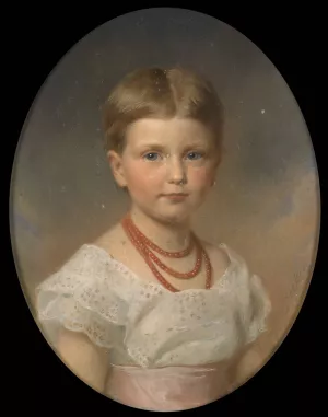 Erzherzogin Louise by Georg Decker Oil Painting