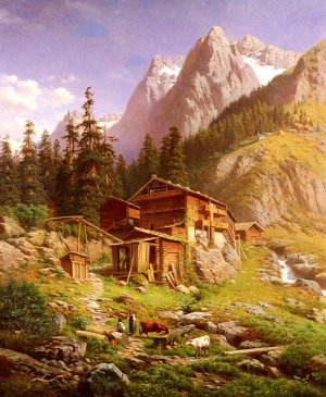 An Alpine Mill House