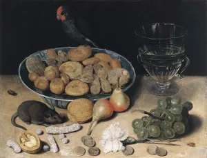 Dessert Still-Life painting by Georg Flegel