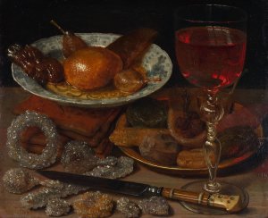 Still Life With Fruit And Sweetmeats by Georg Flegel Oil Painting