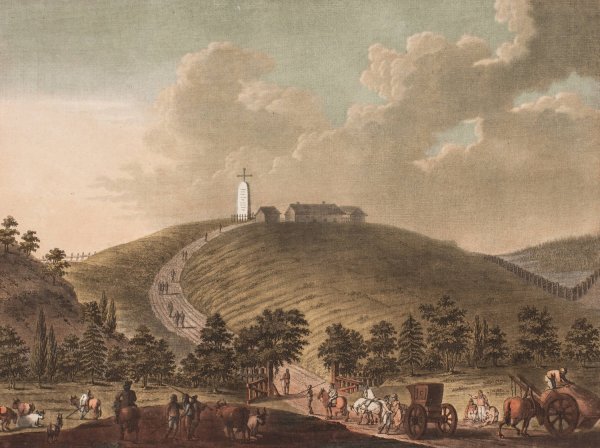 Main Product Photo of Monument a Strikklestad  Painting by Georg Haas