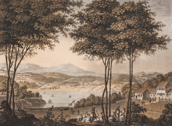 Main Product Photo of Vue prise pres de Heningslost  Painting by Georg Haas