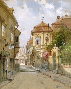 Kleines Stadtpalais by Georg Janny Oil Painting