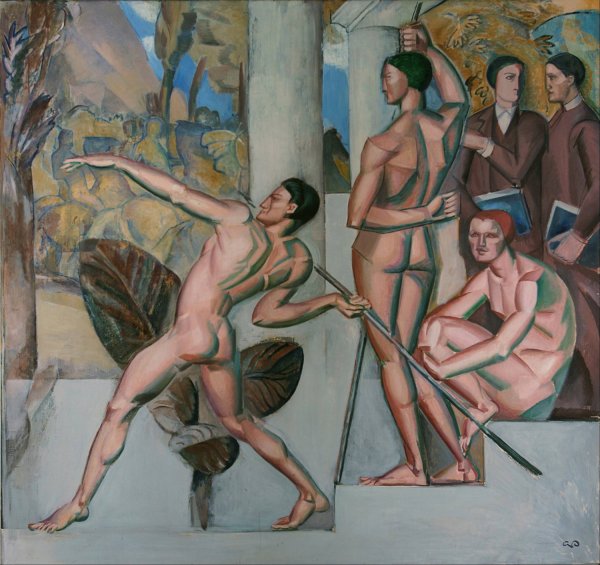 Mens sana in corpore sano by Georg Pauli - Hand-Painted Oil Painting Reproduction