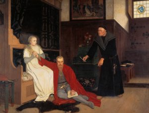Erik XIV, King of Sweden by Georg Von Rosen Oil Painting