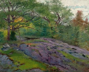 Spring Landscape by George Albert Frost Oil Painting