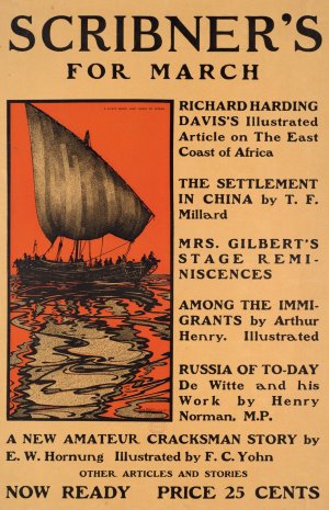 Scribner's for March by George Alfred Williams Oil Painting