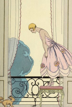 Falbalas et fanfreluches, La Souris by George Barbier Oil Painting