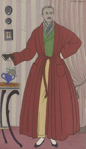 Journal des Dames et des Modes; the Fashion Illustrators by George Barbier Oil Painting