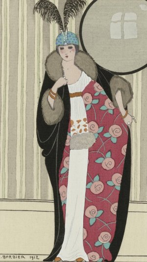 Journal des Dames et des Modes; the Fashion Illustrators by George Barbier Oil Painting