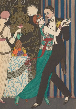 La Danse by George Barbier Oil Painting
