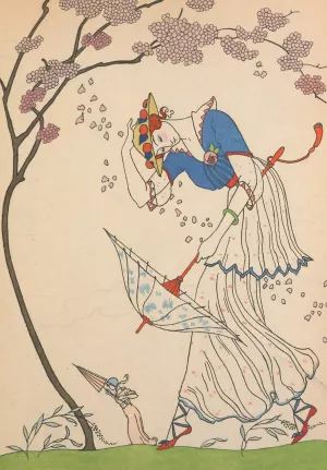 Le Coup de Vent by George Barbier Oil Painting