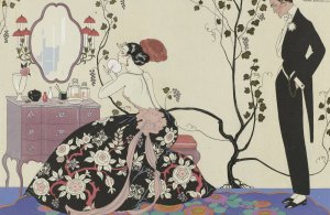 Le Grand Decolletage by George Barbier Oil Painting