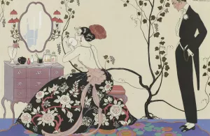 Le Grand Decolletage by George Barbier Oil Painting
