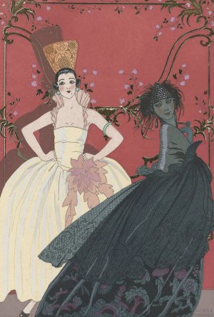 Le Jour et la Nuit by George Barbier Oil Painting