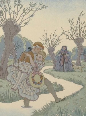 Les Liaisons Dangereuses by George Barbier Oil Painting