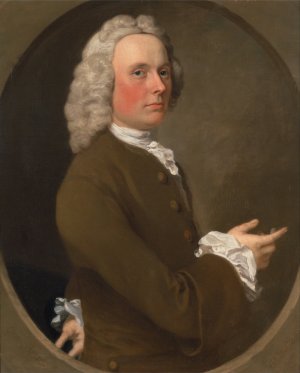 An Unknown Man by George Beare Oil Painting