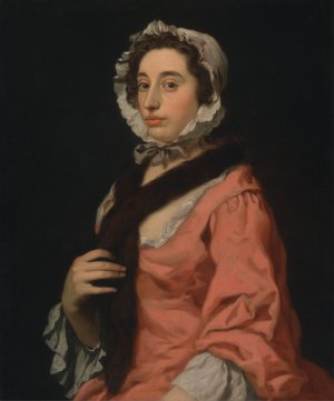 An Unknown Woman, Called Peg Woffington by George Beare Oil Painting