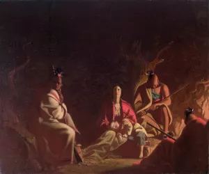 Captured by Indians by George Caleb Bingham Oil Painting
